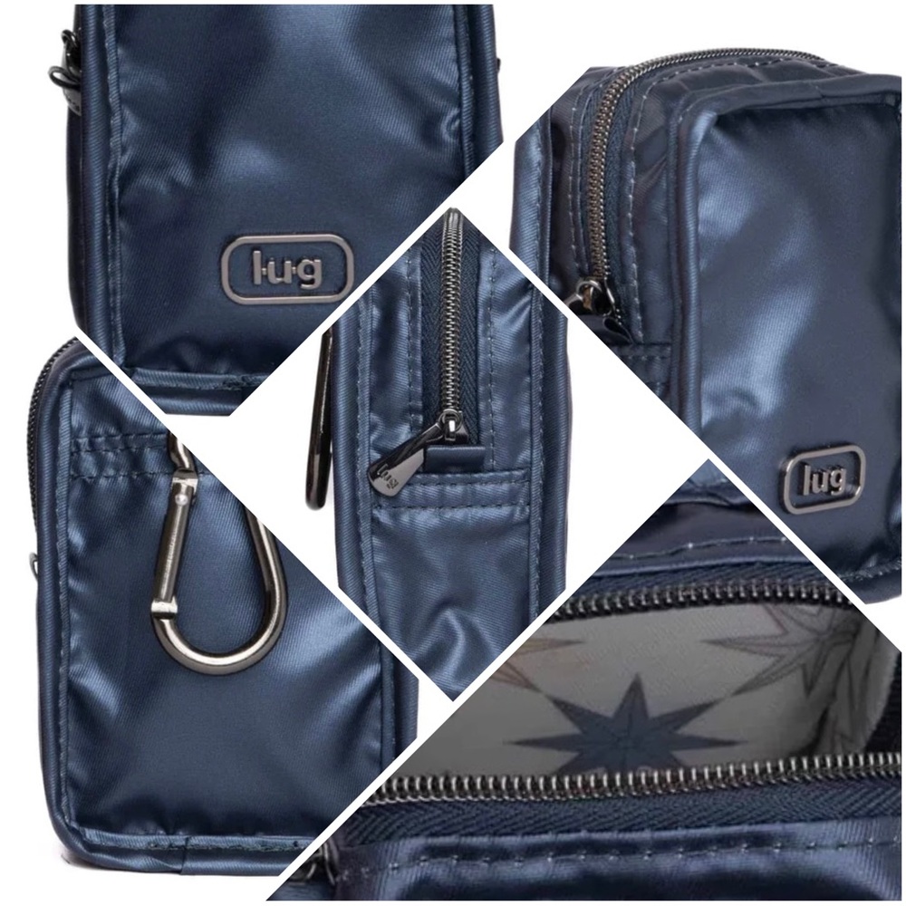 Lug Drizzle Mini Zip Storage Pouch NWT - Picture 10 of 16